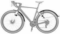 Błotnik przedni Topeak Tetrafender G1 (Gravel) - 4