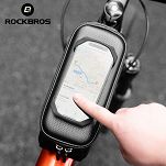 Torebka na górę ramy z zewnętrznym uchwytem na telefon - Rockbros 072 - 6