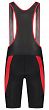 Spodenki rowerowe Rogelli CORE COLORED - czarno-czerwone - 2