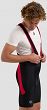 Spodenki rowerowe Rogelli CORE COLORED - czarno-czerwone - 3