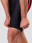 Spodenki rowerowe Rogelli CORE COLORED - czarno-czerwone - 6