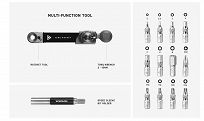 Zestaw dynamometryczny Topeak Torq Rocket Mini EX - 2-10Nm - 7
