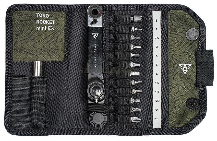 Zestaw dynamometryczny Topeak Torq Rocket Mini EX - 2-10Nm