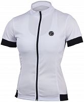  Koszulka rowerowa damska Etape Donna - pełny zamek - biała - Rozmiar XL
