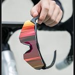 Okulary sportowe Rockbros polaryzacyjne z ochroną UV i wkładką korekcyjną - szare - 12