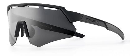 Okulary sportowe Rockbros polaryzacyjne z ochroną UV i wkładką korekcyjną - szare