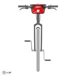 Torba na kierownicę Ortlieb Ultimate Six Classic 5L- Red - 4