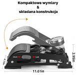 Uniwersalna pompka nożna Rockbros FP4411BK - 4