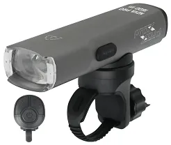 Lampka przednia z pilotem Prox Nova Pro 1600 lm, 4000 mAh - grey