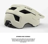 Kask MET Shelter - fossil fern mat - 6
