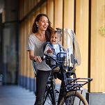 Przedni fotelik rowerowy Urban Iki blue/black - 5