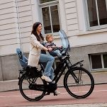 Przedni fotelik rowerowy Urban Iki blue/black - 6