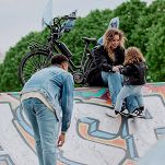 Przedni fotelik rowerowy Urban Iki blue/black - 11