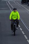 Kurtka przeciwdeszczowa Rogelli Core Commuter Unisex fluor - 8