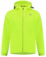 Kurtka przeciwdeszczowa Rogelli Core Commuter Unisex fluor