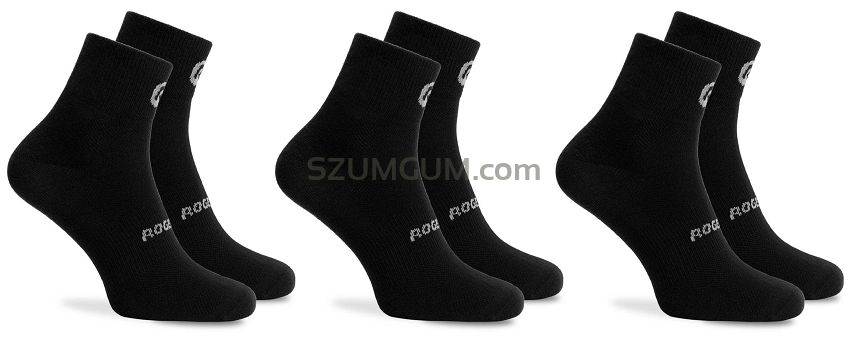 Funkcyjne skarpetki coolmax Rogelli CORE 3-pack, czarne