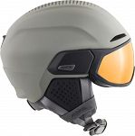 Kask zimowy, narciarski i snowboardowy Alpina ALTO Q-LITE - Moon-grey (gold mirror) - 2
