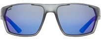 Okulary polaryzacyjne UVEX Sportstyle 233 Polavision - smoke matt / mirror blue - 2