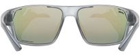 Okulary polaryzacyjne UVEX Sportstyle 233 Polavision - smoke matt / mirror blue - 3