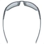 Okulary polaryzacyjne UVEX Sportstyle 233 Polavision - smoke matt / mirror blue - 5