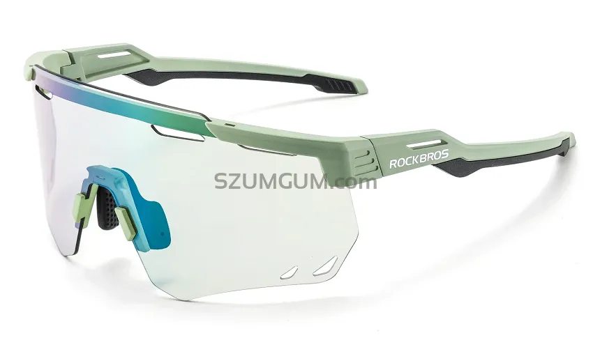 Okulary z fotochromem Rockbros SP323 - zielone