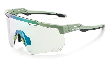Okulary z fotochromem Rockbros SP323 - zielone
