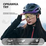 Okulary z fotochromem Rockbros SP323 - grafitowe - 5