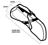 Torba pod siodło BLACKBURN OUTPOST SEAT PACK 11 L z workiem wodoodpornym czarna - 9