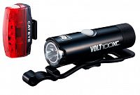Zestaw lamp rowerowych Cateye HL-EL051 VOLT100XC / TL-LD620 Rapid Micro