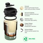 Asobu Coffee Express Tumbler Kubek termiczny 360ml brasil green - 4