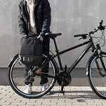 Podwójna torba rowerowa i plecak w jednym 30l 2w1 - Wozinsky WBB30BK - 18