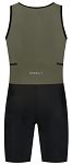 Strój triathlonowy Rogelli Florida khaki, unisex - 2