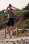 Strój triathlonowy Rogelli Florida khaki, unisex - 8