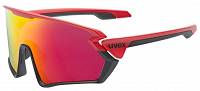 Okulary Uvex Sportstyle 231 Red - Black mat 