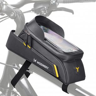 Torebka na górę ramy z etui na telefon - Wozinsky WBB25BK 1L