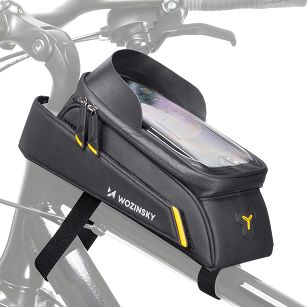 Torebka na górę ramy z etui na telefon - Wozinsky WBB25BK 1L
