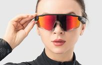 Okulary sportowe z polaryzacją i wbudowanymi głośnikami - Rockbros SP251 - lustrzane - 5