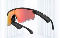 Okulary sportowe z polaryzacją i wbudowanymi głośnikami - Rockbros SP251 - lustrzane - 4