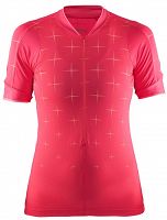 Koszulka rowerowa damska CRAFT Belle Glow - różowa roz. XS M L
