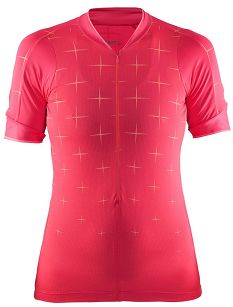 Koszulka rowerowa damska CRAFT Belle Glow - różowa roz. XS M L