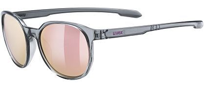 Okulary UVEX LGL 54 - smoke / mirror pink