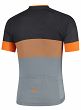 Aerodynamiczna koszulka rowerowa Rogelli BOOST, szaro-pomarańczowa 2XL - 2