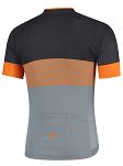 Aerodynamiczna koszulka rowerowa Rogelli BOOST, szaro-pomarańczowa 2XL - 2