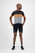 Aerodynamiczna koszulka rowerowa Rogelli BOOST, szaro-pomarańczowa 2XL - 4