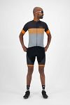 Aerodynamiczna koszulka rowerowa Rogelli BOOST, szaro-pomarańczowa 2XL - 4