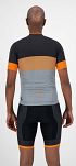 Aerodynamiczna koszulka rowerowa Rogelli BOOST, szaro-pomarańczowa 2XL - 5