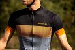 Aerodynamiczna koszulka rowerowa Rogelli BOOST, szaro-pomarańczowa 2XL - 9