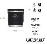 Termos obiadowy Stanley The Adventure To-Go Food Jar, 0,35 L / 12 OZ - black - 3