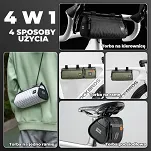 Uniwersalna modułowa torba rowerowa Rockbros 081 - black - 2