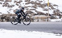 Spodnie rowerowe Rogelli HERO II z żelową wkładką, czarno-zielone - 8